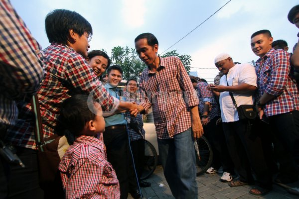 Jokowi Diberi Selamat Pendukungnya