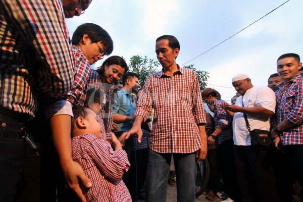 Jokowi Diberi Selamat Pendukungnya