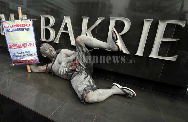 Demo Korban Lumpur Lapindo