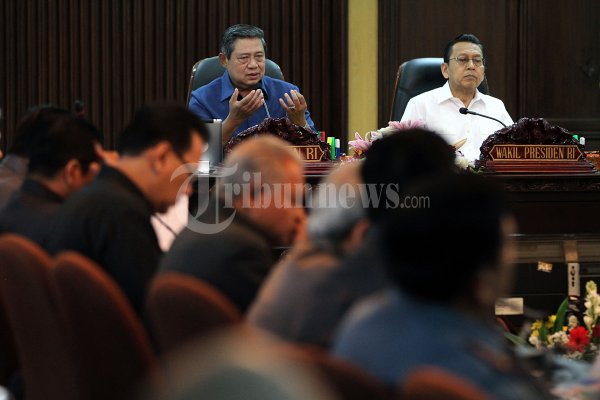 SBY Pimpin Sidang Kabinet Terbatas