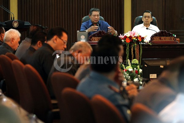 SBY Pimpin Sidang Kabinet Terbatas