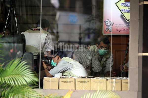 KPK Geledah Korlantas