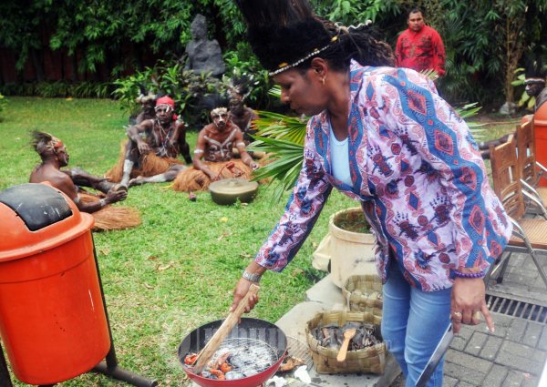 Pekan Ragam Budaya Papua Orang Kamoro