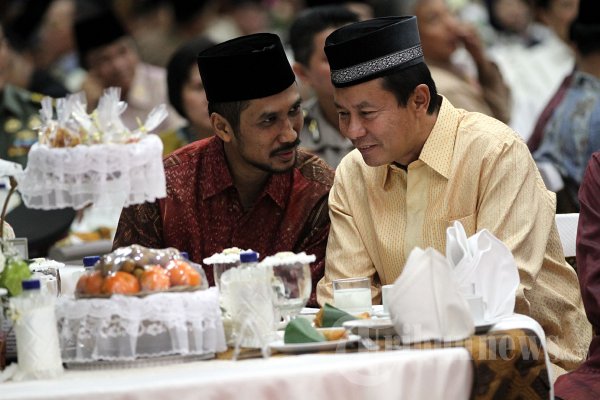 Ketua KPK bersama Kabareskrim Polri