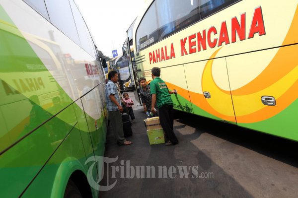 Peningkatan Arus Mudik Terminal Pulogadung