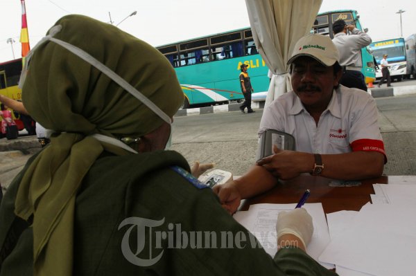 Tes Kesehatan Awak Bus