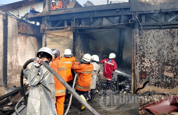 Kebakaran di Jatinegara Kaum