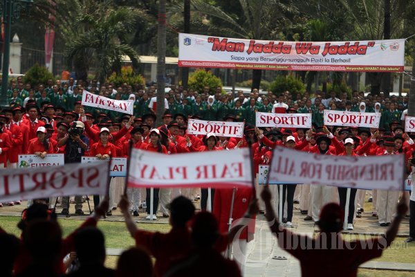 Pelepasan Atlet DKI Ke PON 2012
