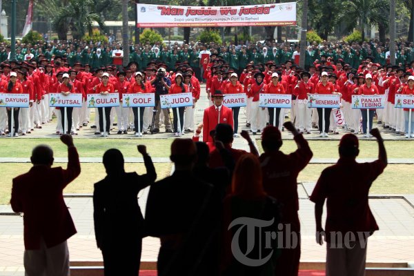 Pelepasan Atlet DKI Ke PON 2012