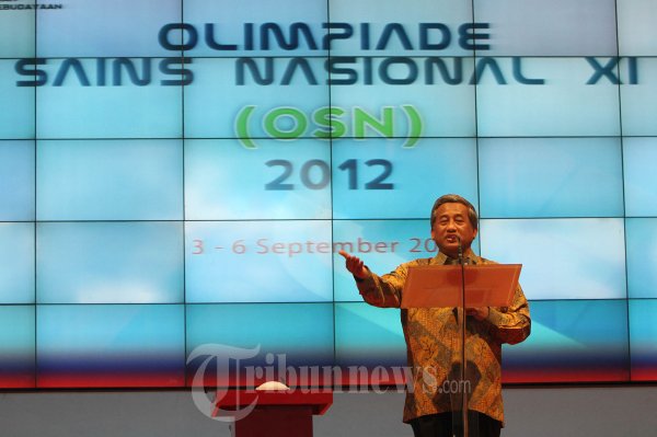 Pembukaan Olimpiade Sains Nasional 2012