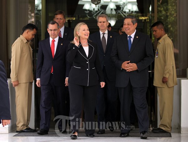 Kunjungan Hillary Clinton ke Istana Negara