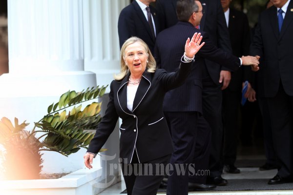 Menlu Amerika Serikat Hillary Clinton