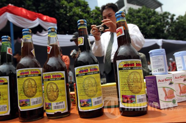 Pemusnahan Obat Dan Makanan Ilegal