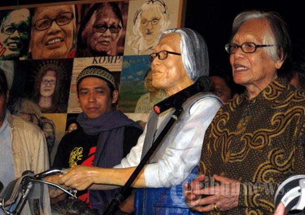 Patung Lilin Jakob Oetama