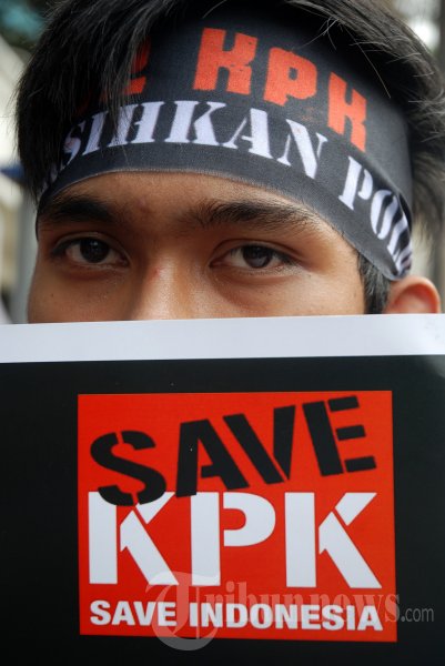 Aksi Dukungan untuk KPK