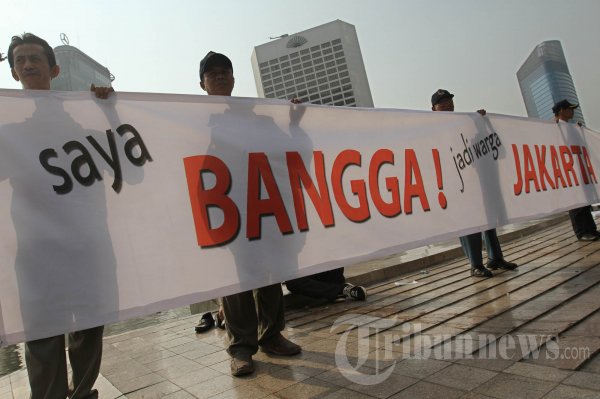 Aksi Simpati Panwaslu DKI Jakarta