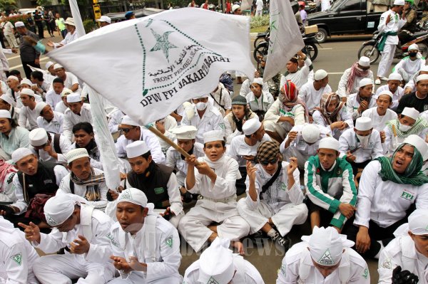 FPI Demo DPRD DKI Jakarta