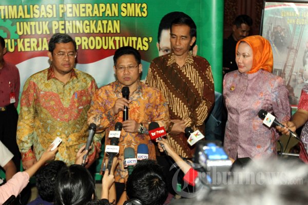 Pertemuan Menaker dengan Gubernur DKI Banten dan Jabar