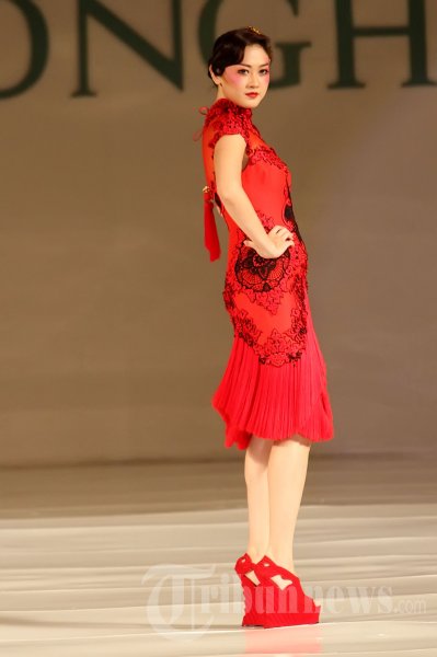 Fashion Show Kondangan Peranakan Tionghoa