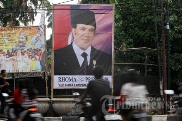 Baliho Rhoma Irama For Presiden