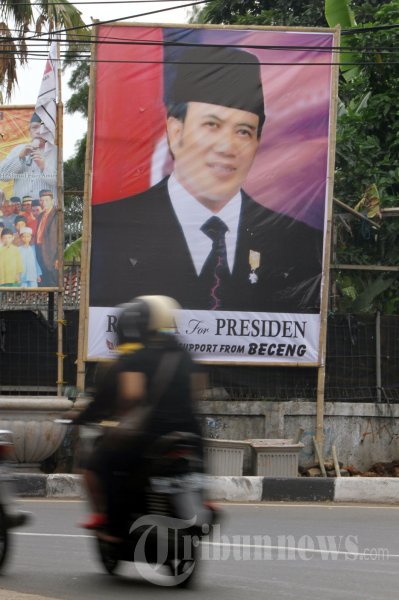 Baliho Rhoma Irama For Presiden