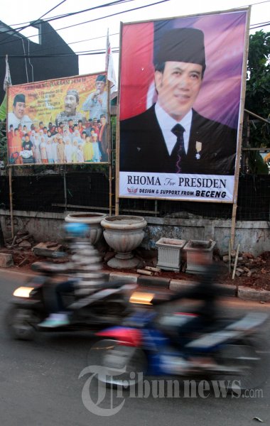 Poster Presiden Rhoma Irama
