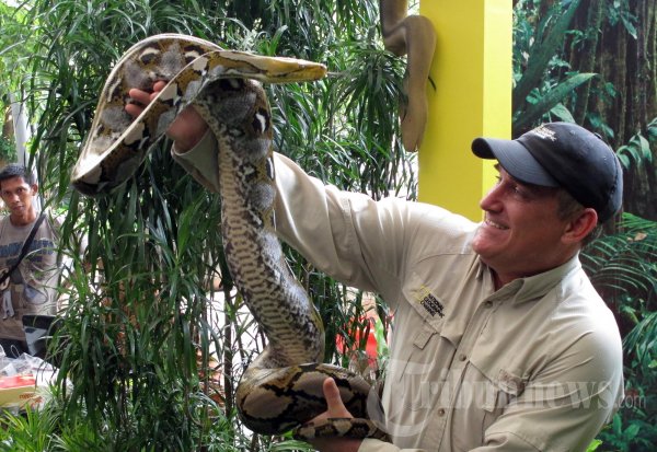 Pakar Reptil Braddy Barr