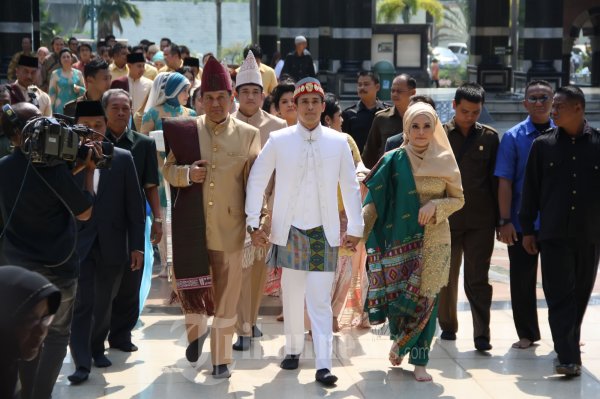 Akad Nikah Olla Ramlan dan Aufar Hutapea
