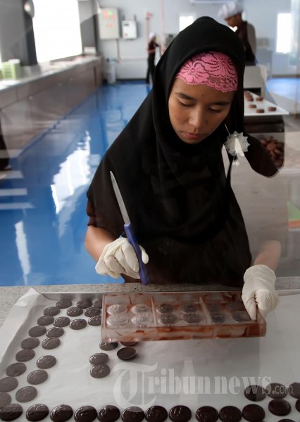 Pembuatan Coklat Chocomory
