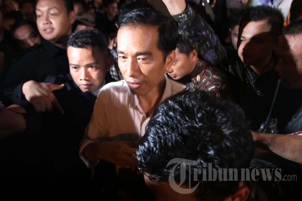 Jokowi di Bundaran HI