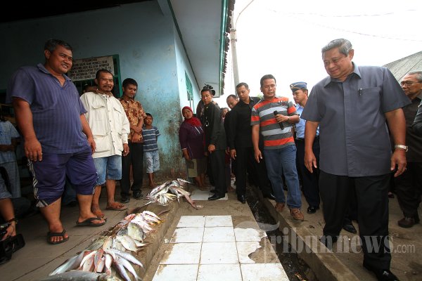 Presiden SBY Sidak Kampung Nelayan