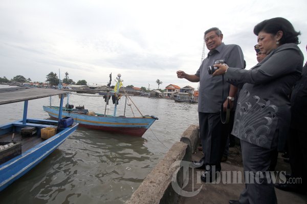Presiden SBY Sidak Kampung Nelayan