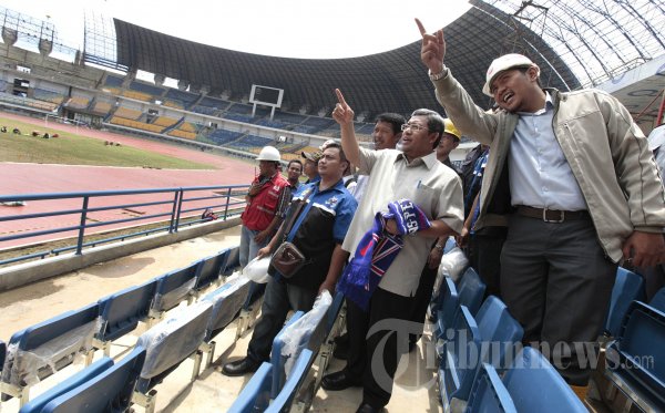 Gubernur Jabar Tinjau Stadion SUS Gedebage