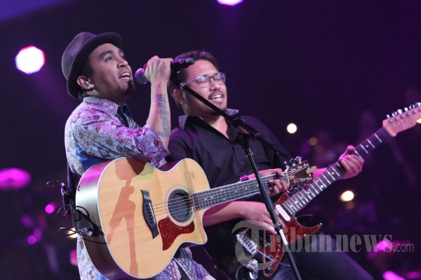Glenn Fredly di HUT Indosiar