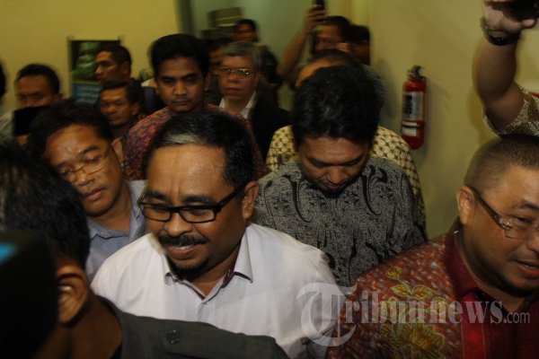 Jumpa Pers Presiden PKS Luthfi Hasan Ishaaq