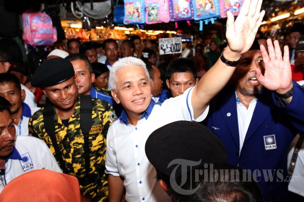 Kunjungan Hatta Rajasa di Palembang