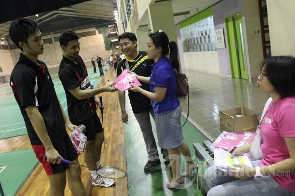 Berlatih di Pelatnas Cipayung