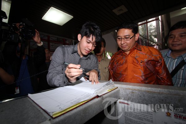 Irwansyah Daftar Caleg Gerindra