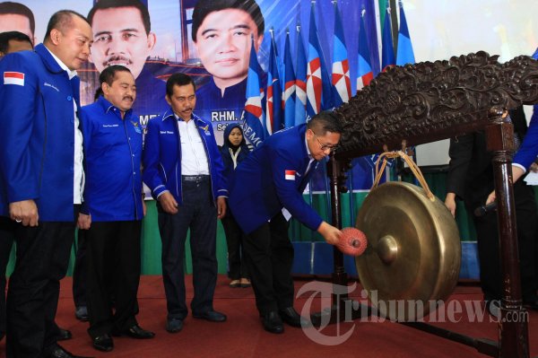 Anas Buka Rapimda Partai Demokrat