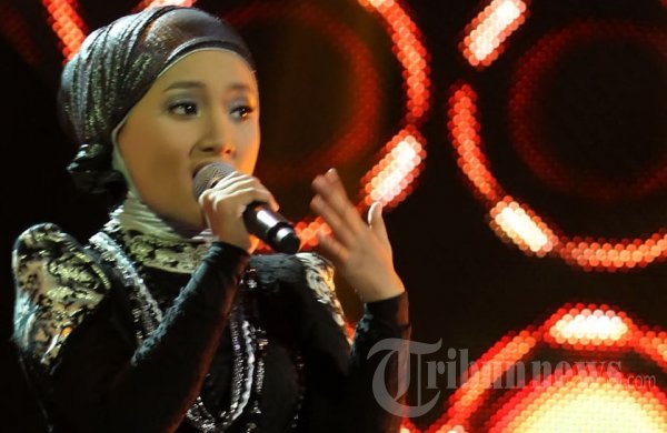 Fatin Shidqia Lubis di Gala Show Ke-1 X Factor Indonesia