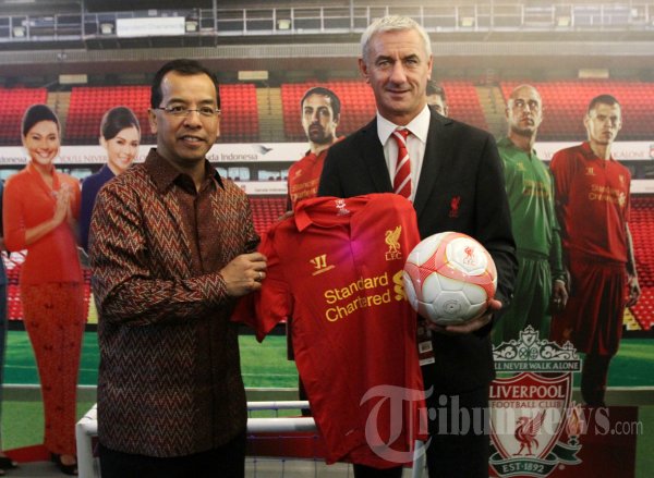 Peluncuran Galeri Garuda Indonesia and Liverpool Experience