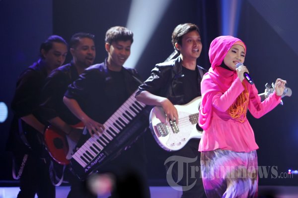 Fatin Shidqia Lubis di Gala Show Ke-2 X Factor Indonesia