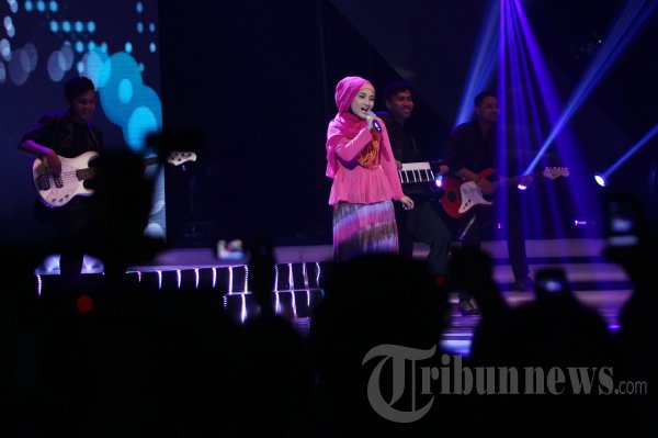 Fatin Shidqia Lubis di Gala Show Ke-2 X Factor Indonesia