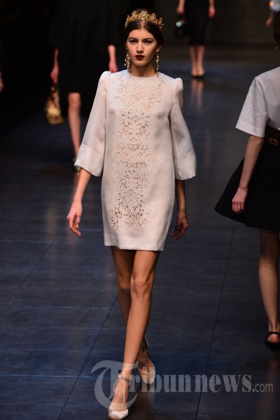 Fashion Show Karya Dolce & Gabbana di Milan Fashion Week