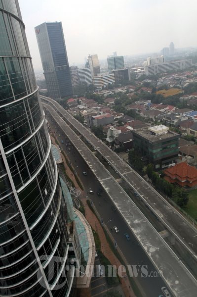 Jalan Layang Non Tol Kampung Melayu-Tanah Abang Siap Digunakan
