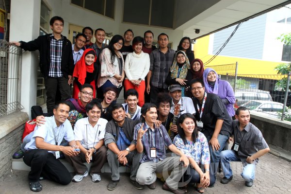 Finalis X Factor Indonesia Kunjungi Tribunnews