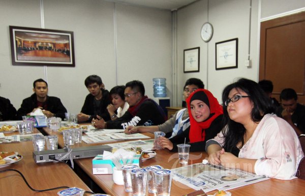 Finalis X Factor Indonesia Kunjungi Tribunnews