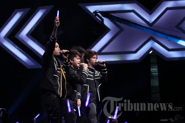 Nu Dimension di Gala Show Ke-8 X Factor Indonesia