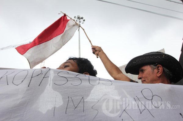 Aksi Dukungan Kopassus