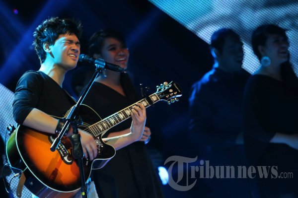 Mikha Angelo di Gala Show Ke-10 X Factor Indonesia